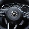 2pcs Carbon Fiber Car Steering Wheel Logo Stickers Decorative Styling Decals for Mazda Axela ATENZA CX-5 CX-4