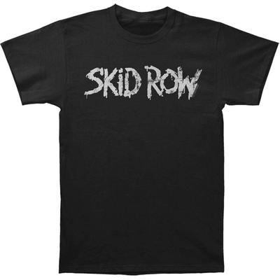 Skid Row Whitish Logo Μαύρο μπλουζάκι Unisex