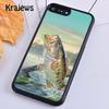 Krajews Rainbow Trout Fishing Skin Phone Case Cover For iPhone 17 Air 16 15 14 plus 12 13 pro max coque Fundas