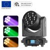 European Warehouse LED 7x40w Wash Zoom Beam Moving Head Light 4in1 RGBW Professional DMX512 Stage Effect Light for Disco DJ