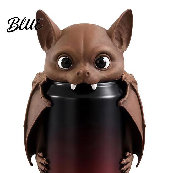 Camping Beverage Covers Bat Can Cover Soda Cap 3D Printed Dust Lid for Standard Cans Outdoor Picnic Drink Caps Reusable Funny Shaped Beer Protector