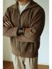 Men's Heavyweight Knit Zip-Up Jacket: Warm, Anti-Pilling, Casual & Classic for Autumn/Winter