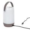 Poire LED gray TOUCHSCREEN LAMP, battery/USB