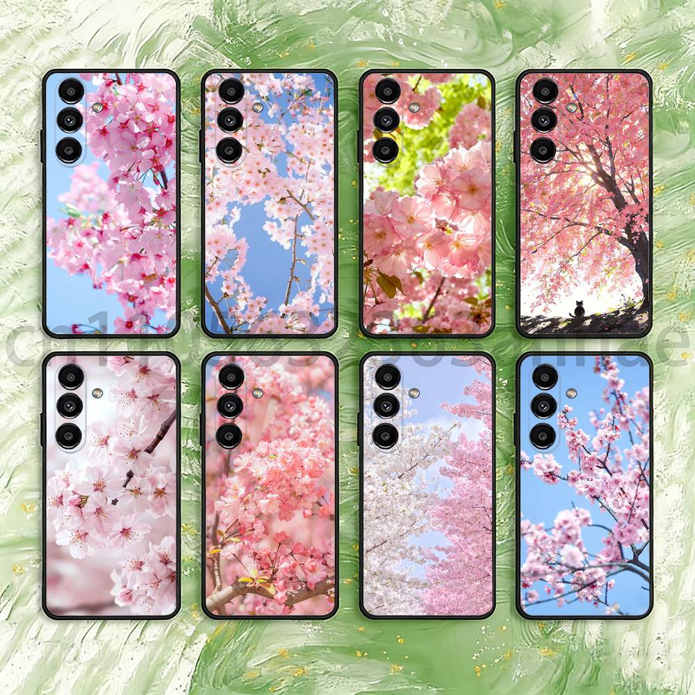 Rosa Sakura Handyhülle Für Samsung Galaxy S21 22 23 24 S25 Ultra PlusS20 FE S10 Plus Cover Funda