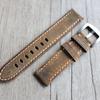 MERJUST Curele de ceas din piele naturală lucrate manual Crazy Horse 20mm 22mm Curea retro maro pentru U-boat Big Pilot Ceas Brățară