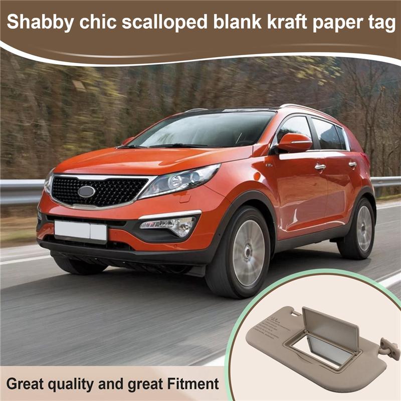 Authentic Sunvisor Vanity Mirror For Kia Sportage Sun Visor Accessories 85F010EZ