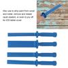 4PCS Anti-Slip Nylon Non-Mar Scraper Set Nylon Adhesive Remover Chisel Removal Pry Tool  Auto Shop