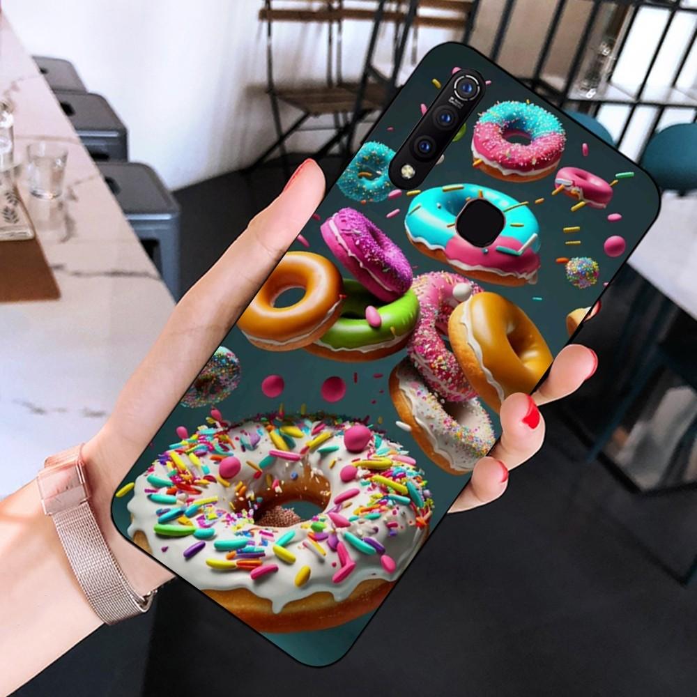 

Cartoon Art Donuts Phone Case For Huawei Mate 10 20 30 40 50 lite pro Nova 3 3i 5 6 SE 7 pro 7SE Huawei Nova 6 5G