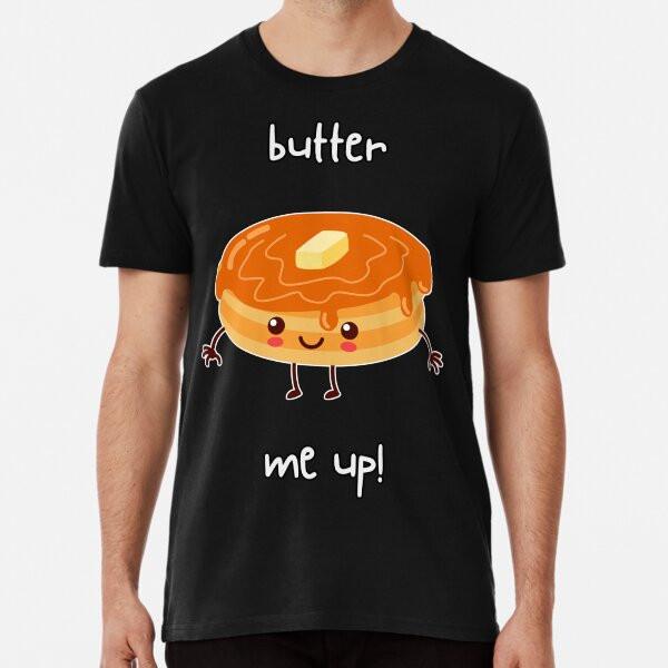 

Butter Me Up! Angry Chef Kawaii Food Animal T-Shirt S-5XL Best T-Shirt 2XL