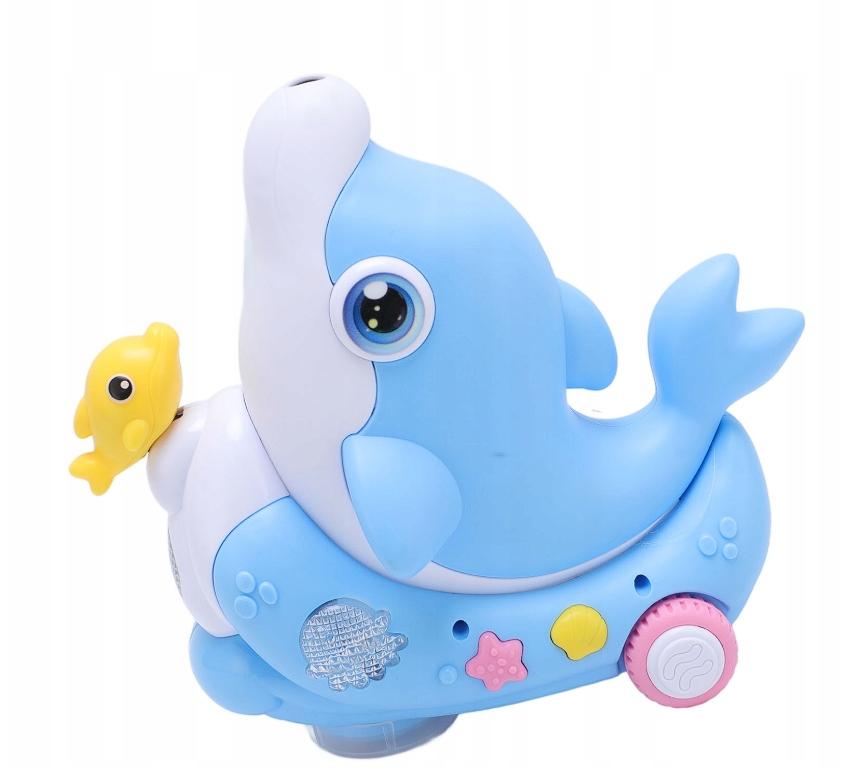 Electric Dolphin Toy with Music and Lights with Ball for Kids Rides