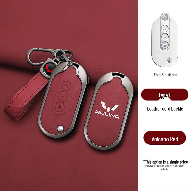 Wuling Hongguang Mini 3rd Gen Key Cover with Buckle for Macaron Series