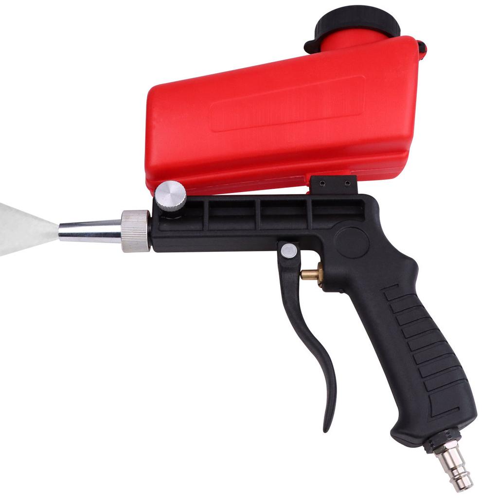 Factory Spot Portable Gravity Sandblasting Gun Air Tools Professional Adjustable Small Sandblasting Gun