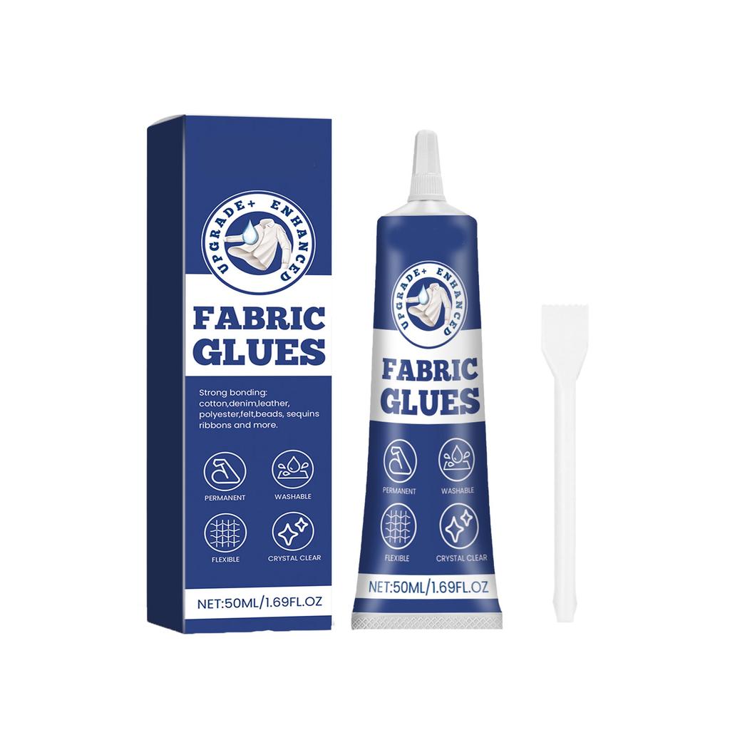 Fabric Adhesive, Multi Functional Fabric Glue, Clothing Pattern Adhesive, Soft Adhesive.