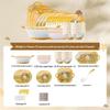 Flower Rabbit 30-Piece Ceramic Dinnerware Set
