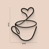 Custom Iron Coffee Wall Art - Indoor Cafe Decoration