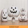 Luminous White Pumpkin Lantern: Large Halloween Decoration for Shopping Malls & Theme Events