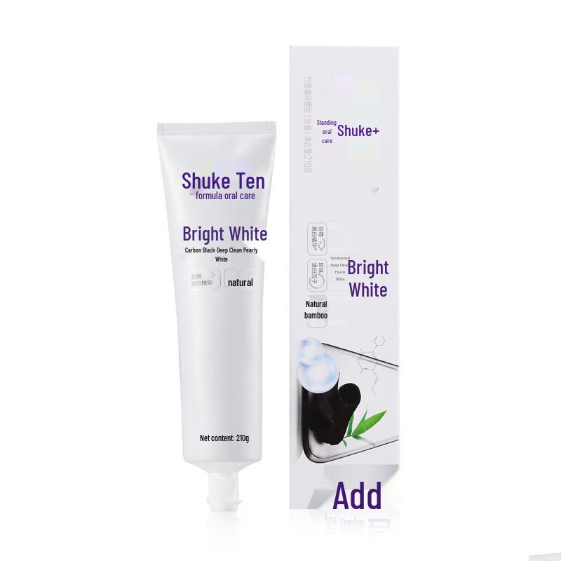 Shuke Brightening Toothpaste with Bamboo Charcoal & Natural Pearl