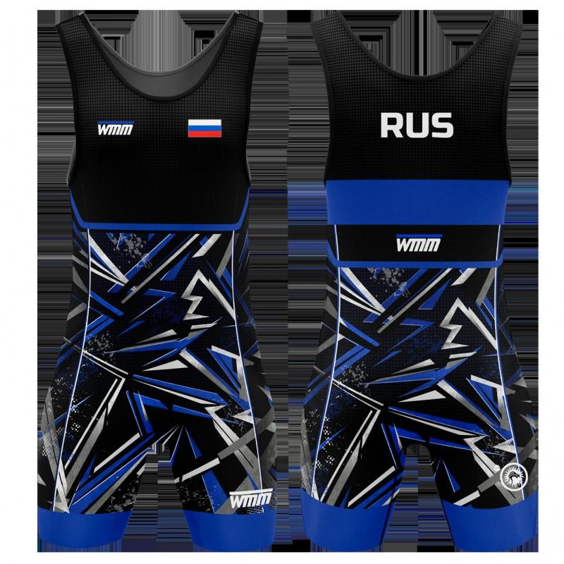 Wrestling Uniform Compression Suit Adult Training Competition Sportswear With Spandex Lycra Fabric
