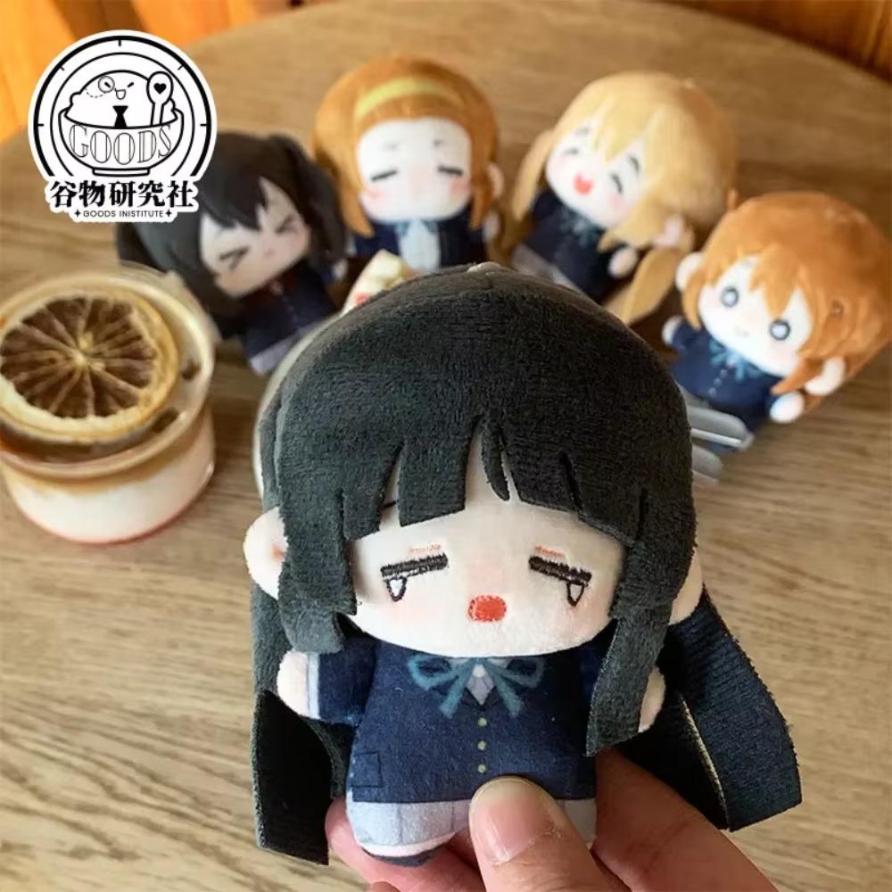 K-ON! Anime Plush Doll Cute Yui Mio Ritsu Tsumugi Azusa Stuffed Chibi Doll Kawaii Mini After School Tea Time Plushie for Fans