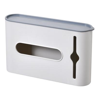 Garbage Bag Storage Box Rubbish Bin Bags Dispenser Self Adhesive Wall Mount Plastic Bag Holder