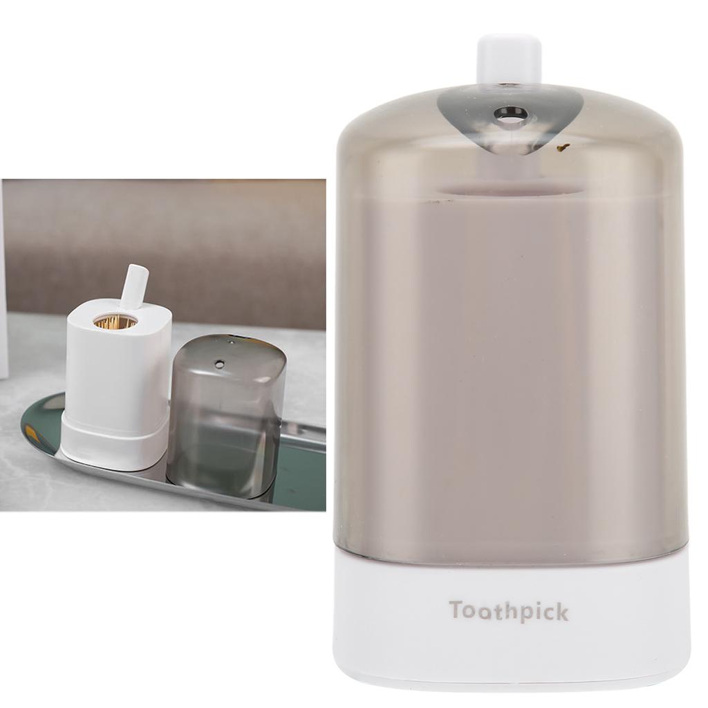 Toothpick Holder Thickening Automatic Toothpick Dispenser for Kitchen Restaurant