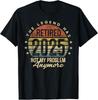 Im Ruhestand 2025 Nicht mehr mein Problem Ruhestand Geschenke Herren Papa T-Shirt Unisex T-Shirt