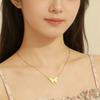 Teamer Butterfly Necklace For Women Stainless Steel Fashion Vintage Choker Wedding Amulet Jewelry Valentine's Day Gift 2026 New