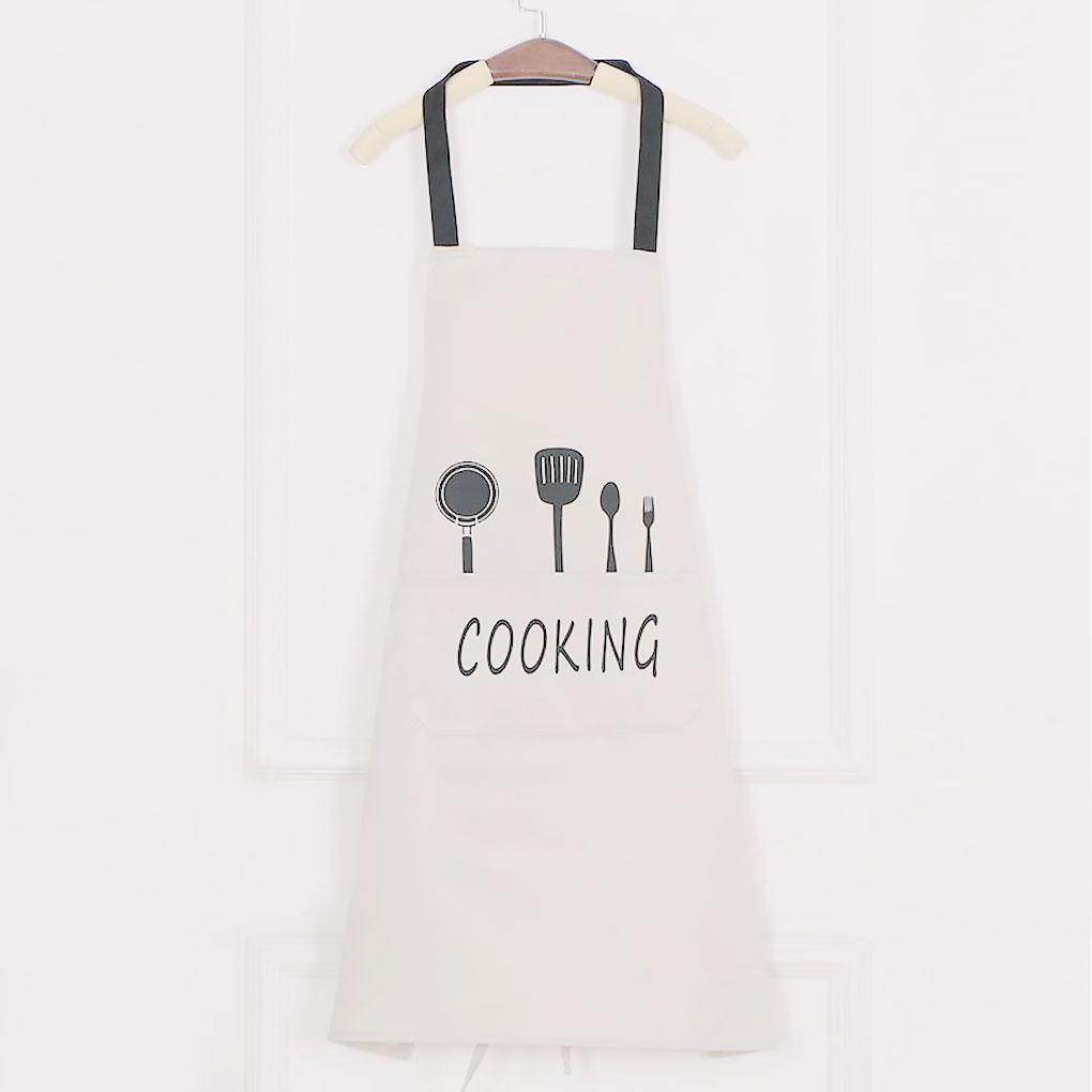 Waterproof Cooking Apron 3-layer Oil-proof Breathable Kitchen Dustcoat