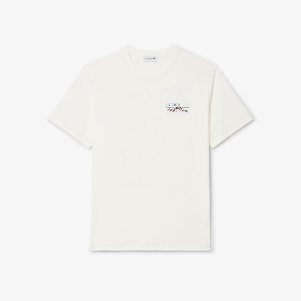 Lacoste Men's Mountain Back Graphic Short-Sleeve T-shirt TH5825-55N70V