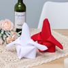 Hotel Table Linen Washable Dinner Napkins Cloth Napkins Solid Red Wedding Table Cloth