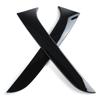 Pair For BMW 1 Series F20 F21 2012 2013 2014-2019 Car Rear Window Side Spoiler Wing Trim Stickers Auto Tail Styling Accessories FZ7