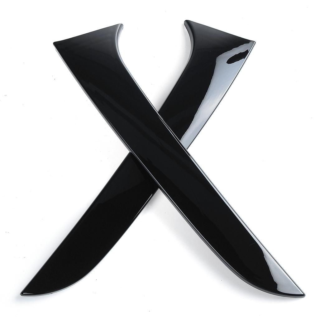 Pair For BMW 1 Series F20 F21 2012 2013 2014-2019 Car Rear Window Side Spoiler Wing Trim Stickers Auto Tail Styling Accessories FZ7