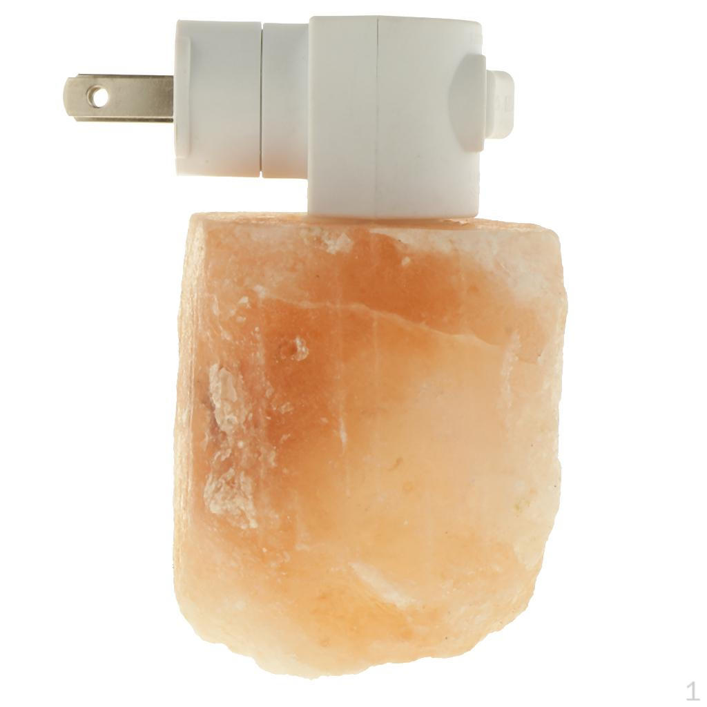 Night Lamp Crystal Salt Bedroom Plug