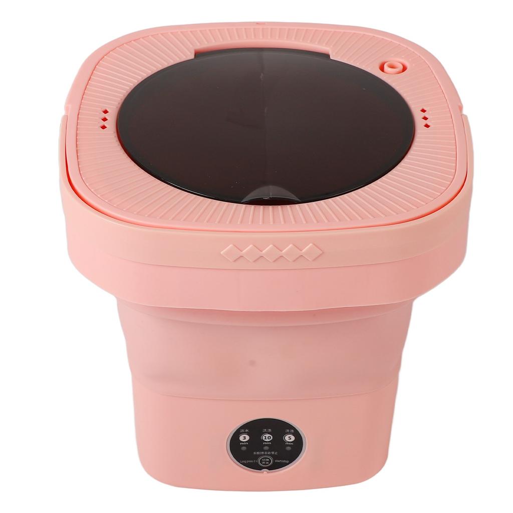 8L Mini Foldable Washing Machine Portable Underwear Laundry Machine for Dormitory Apartment Hotels