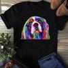 English Cocker Spaniel Pop Art Portrait Dog Owner T Shirt English Cocker Lovers Tops
