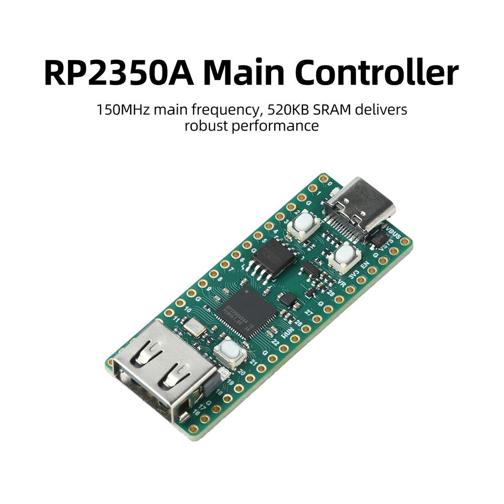 RP2350 Development Board Dual-Core MCU Module Type-C USB Socket Microcontroller Processor For Raspberry Pi Pico2 Programming