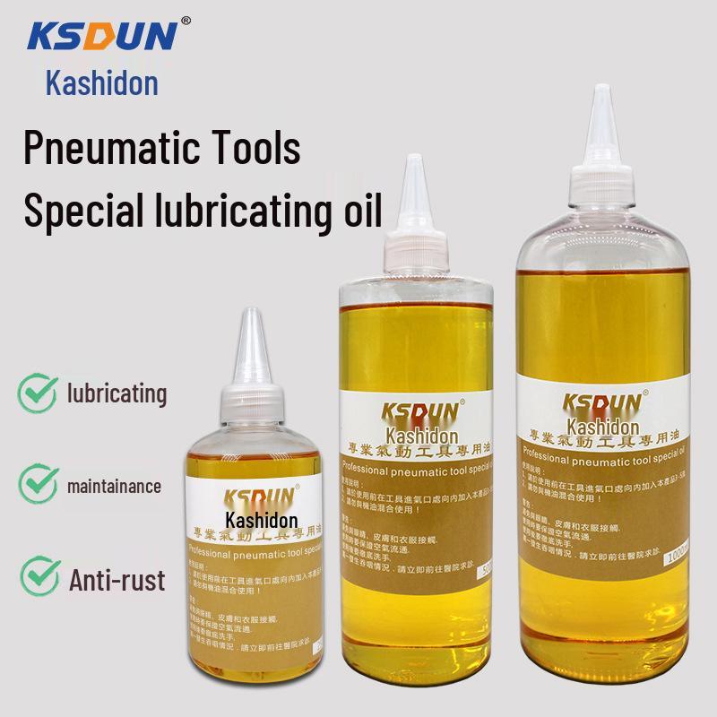 Pneumatic Tool Lubricating Oil for Air Wrenches - Rust Removal & Maintenance, 500ml/1L