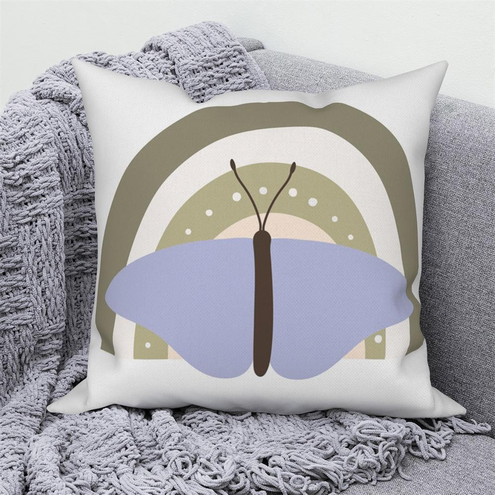 Pillow Cover Decoration Home Office Bedroom Cartoon Rainbow Cloud Sofa Decorative Cushion