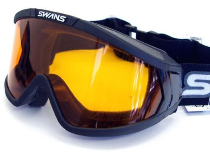 

Glasses Compatible SWANS 845H Black Anti-fog Lens SWANS