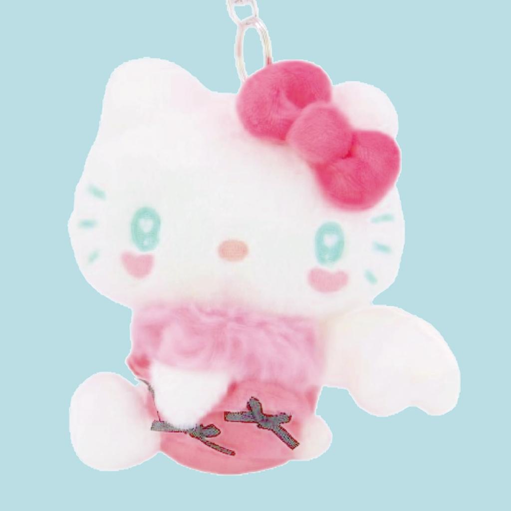 Nakajima Corporation Sanrio Characters Mint Angel Hello Kitty Mascot Plush Toy