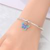 Charms Copper Blue Gradient Butterfly Pendants Charms Fit Original Charms Bracelets Beads Diy Jewerlry Accessories
