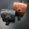 Universal Mini Motorcycle Handlebar Sissy Bar Side Bag PU Leather Tool Bag For Harley Honda Suzuki Kawasaki Yamaha
