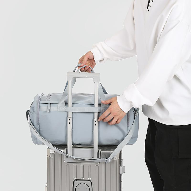 Duffel Bag Sports Fitness Bag Large Capacity Multifunctional Separation Shoes Bags Dry Wet Separation Waterproof Shoulder Bag