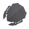 Windscreen Wind Deflector Black Aluminum Alloy Wind Resistance Reduction Lightweight Motorbike Windshield For MT‑15