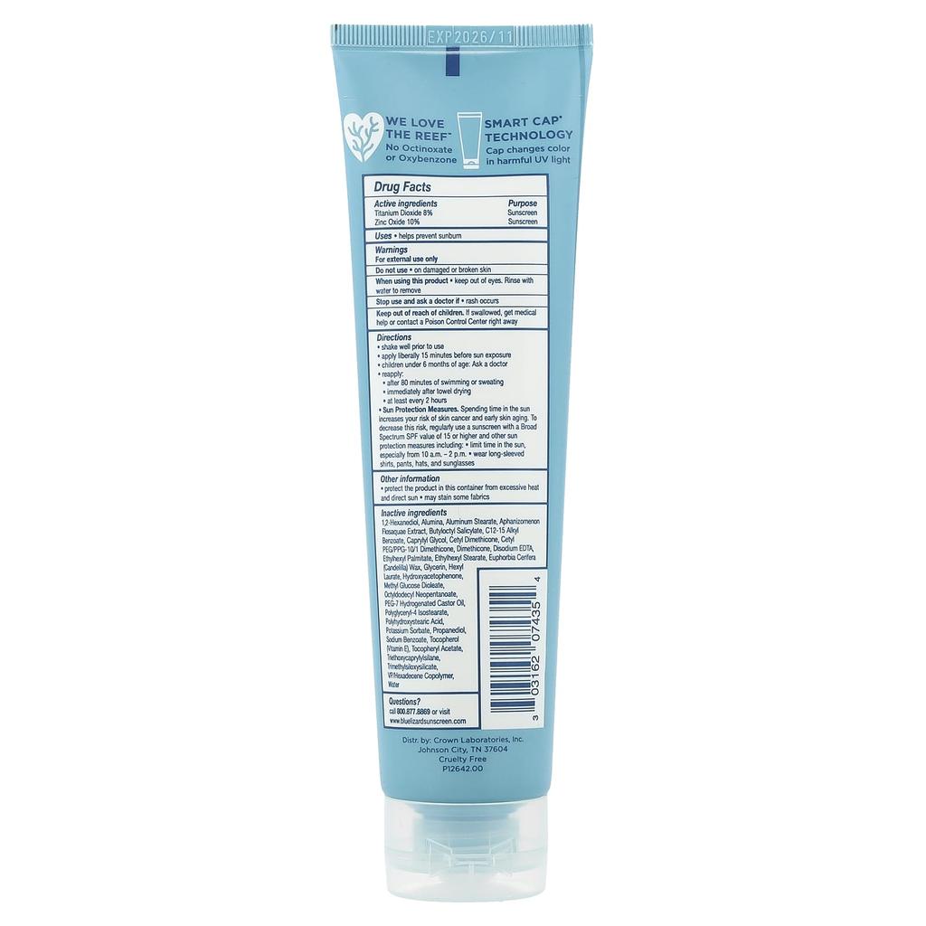 Blue Lizard Australian Sunscreen Children's Mineral Sunscreen, SPF 50, 148 Ml (5 Fl Oz)