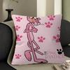 Cartoon PPink PPantherS Maple Design Cushion Cover Happy Autumn Harvest Decor Holiday Decorati Pillow Cover