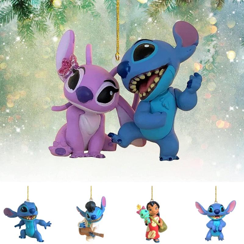 Niedlicher Cartoon Acryl Weihnachtsbaumschmuck Für Heim- Und Autodekorationen