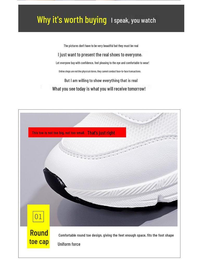 2025 Letní Dámské Síťované Prodyšné Tátovy Boty - Všestranné, Měkká Podrážka, Protiskluzové, Lehké Módní Tenisky YDH66