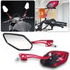 Bike Motorcycle Rearview Mirror,Adjustables 360° Rotatable Angle Bike Reversing Mirror,Waterproof Bike Modification Accessories