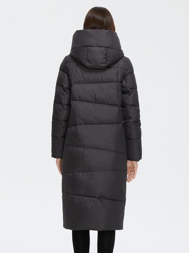 Cinemore New Winter Down Jacket Women Long Thick Coat Hooded Puffer Warm Female Brand Cotton Clothes Elegant Retro Parka 8197